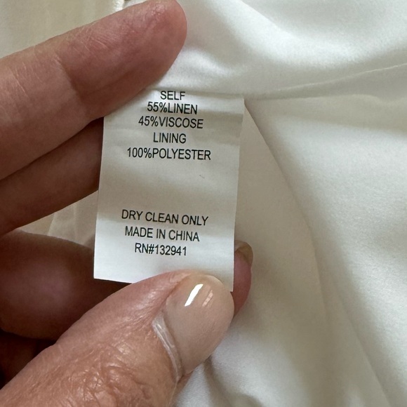 NWT-Amanda Uprichard off white Halter Button-Down Romper - Picture 10 of 12